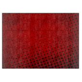 ハーフトーンパターン背景 カッティングボード (正面)