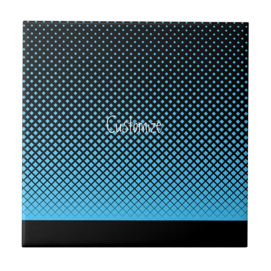 ハーフトーンベクトルひし形パターンThunder_Cove タイル (正面)