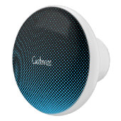 ハーフトーンベクトルダイヤモンドパターンThunder_Cove セラミックノブ (右)