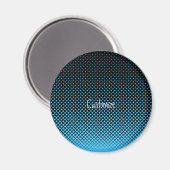 ハーフトーンベクトルダイヤモンドパターンThunder_Cove マグネット (正面/裏面)