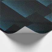 ハーフトーンベクトルダイヤモンドパターンThunder_Cove ラッピングペーパー (角)