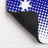 ハーフトーン効果を持つオーストラリア国旗 マウスパッド (コーナー)