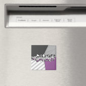 ハーフトーン無性プライドタイポグラフィ（フラグ付き） マグネット (インサイチュ (食洗機))