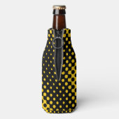 ハーフトーンY&B ボトルクーラー (ボトル裏面)