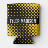 ハーフトーンY&B 缶クーラー (正面)