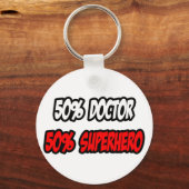 ハーフドクター…ハーフスーパーヒーロー キーホルダー (正面)