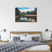 ハーフドームとメルセド キャンバスプリント (インサイチュ (寝室))