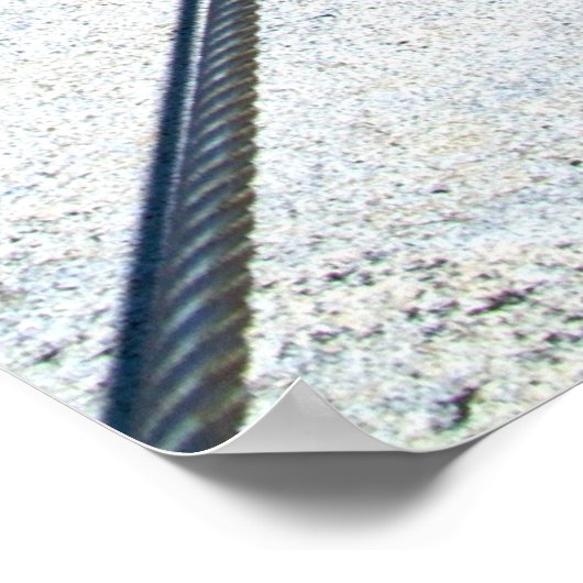 ハーフドームのケーブルを下へ ポスター (角)