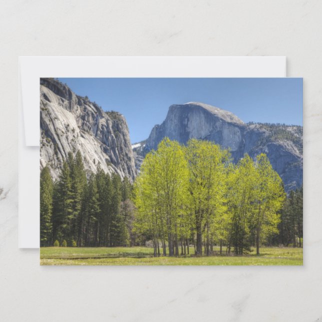 ハーフドームのビュー (正面)