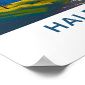 ハーフドームカリフォルニアトラベルプリント ポスター (角)