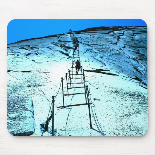 ハーフドームケーブル作った! マウスパッド (正面)