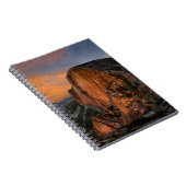 ハーフドームサンセット – ヨセミテ ノートブック (右側)