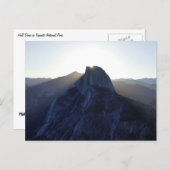 ハーフドームサンライズI ポストカード (正面/裏面)