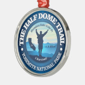 ハーフドームトレイル(ハイキング) メタルオーナメント (左)