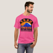 ハーフドームハイキングチームサンライズ Tシャツ (正面フル)