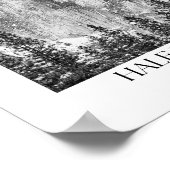 ハーフドームヨセミテアーチフォトプリント ポスター (角)