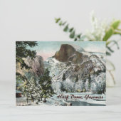 ハーフドームヨセミテパーティの招待状 招待状 (スタンド正面)