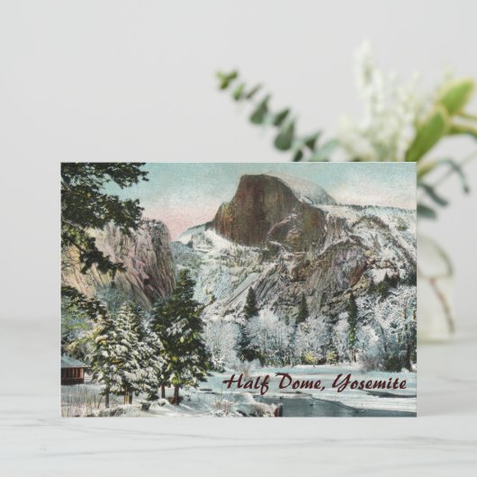 ハーフドームヨセミテパーティの招待状 招待状 (スタンド正面)