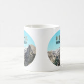 ハーフドームヨセミテ国立公園ヴィンテージ土産 コーヒーマグカップ (中央)