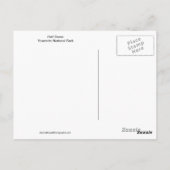 ハーフドームヨセミテ葉書 ポストカード (裏面)