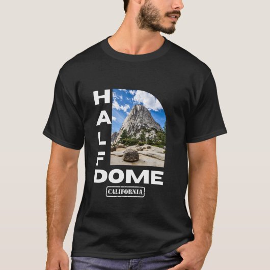 ハーフドーム山 Tシャツ (正面)