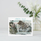 ハーフドーム色彩の鮮やかヴィンテージはがき ポストカード (スタンド正面)