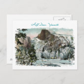 ハーフドーム色彩の鮮やかヴィンテージはがき ポストカード (正面/裏面)