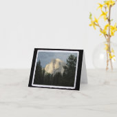 ハーフドーム カード (黄色い花)