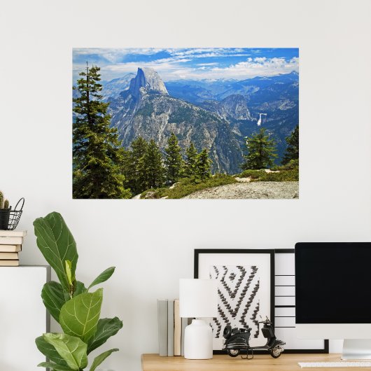 ハーフドーム、ヨセミテポスター ポスター (ホームオフィス)
