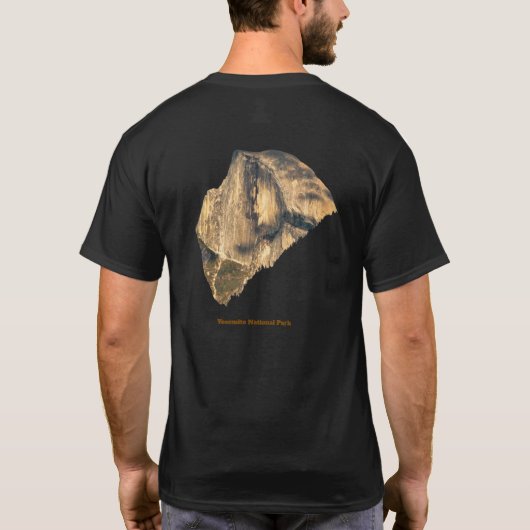 ハーフドーム - ヨセミテ国立公園 Tシャツ (裏面)
