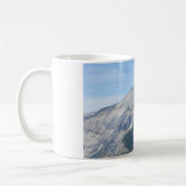 ハーフドーム、ヨセミテ、カリフォルニア コーヒーマグカップ (左)