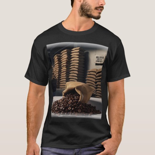 ハーフハイドコーヒーカンパニーの倉庫 Tシャツ (正面)