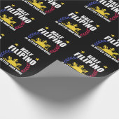 ハーフフィリピンアメリカフィリピンフィリピン人ピネ ラッピングペーパー (角)