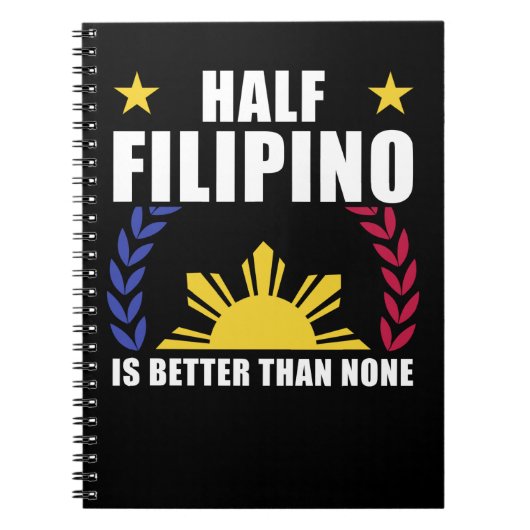 ハーフフィリピーノアメリカンフィリピンフィリピンフィリピン人ピネー ノートブック (正面)
