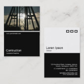 ハーフフォト0108 – ビッグホイールの構成 名刺 (正面/裏面)