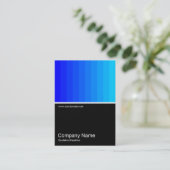 ハーフフォト0131 – カラーブレンド – 青 名刺 (スタンド正面)