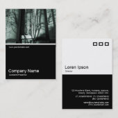 ハーフフォト017 – 博物館 名刺 (正面/裏面)