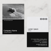 ハーフフォト0182 - Little Trawler 名刺 (正面/裏面)