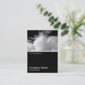 ハーフフォト0186 – ドラマチックな空 名刺 (スタンド正面)