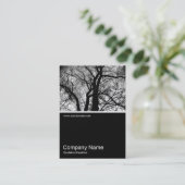 ハーフフォト0192 – ハイコントラストツリー 名刺 (スタンド正面)
