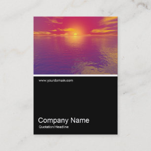 ハーフフォト0199 - Sunrise Sunset 名刺