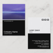 ハーフフォト0205 - Purple Dawn 名刺 (正面/裏面)