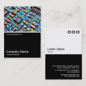 ハーフフォト0217 – 美しい回路 名刺 (正面/裏面)