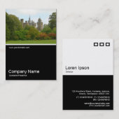 ハーフフォト0237 – カーディフ城 名刺 (正面/裏面)