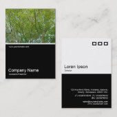 ハーフフォト0239 – メープル日本の型 名刺 (正面/裏面)