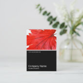 ハーフフォト0247 – メープル日本のリーフ 名刺 (スタンド正面)