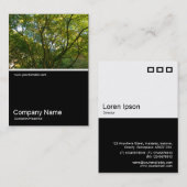 ハーフフォト0289 – 枝日本の数06 名刺 (正面/裏面)