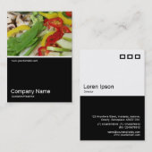 ハーフフォト0292 – 炒め物 名刺 (正面/裏面)