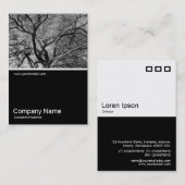 ハーフフォト0305 - Magnolia Tree 名刺 (正面/裏面)