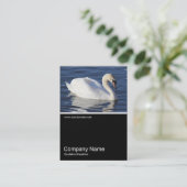 ハーフフォト0306 - Mute Swan 名刺 (スタンド正面)